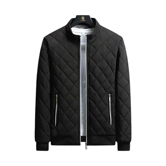 Herre Vinterjakke Bomber Design Med Fleecefor 0