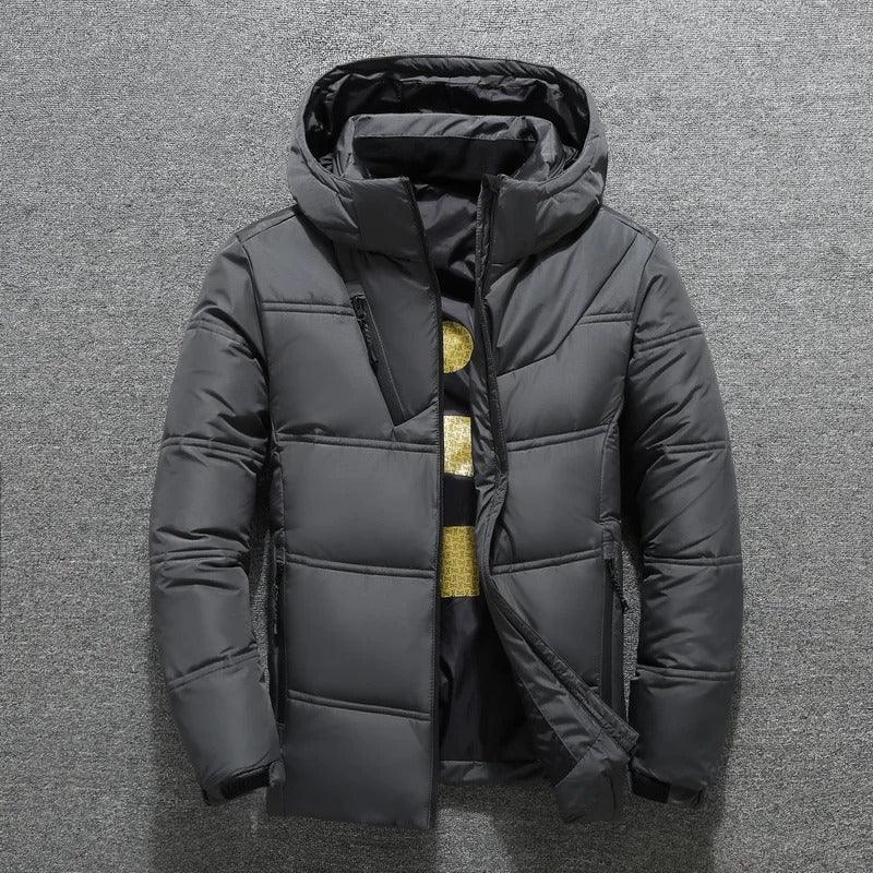 Herre Vinterjakke Lettvektet Puffer Design 1