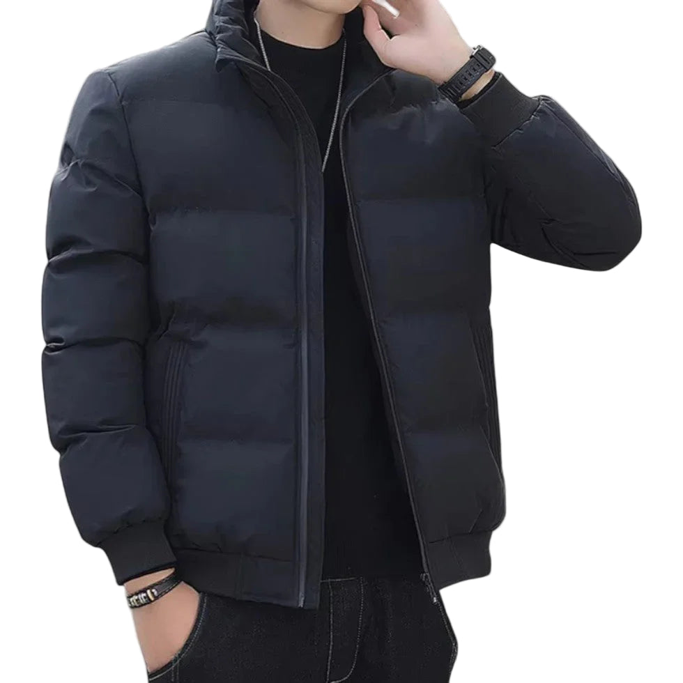 Herre Vinterjakke Tykk Puffer Moderne Design 0