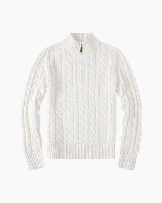 Herre Zip-Up Cardigan med Høy Krage 5