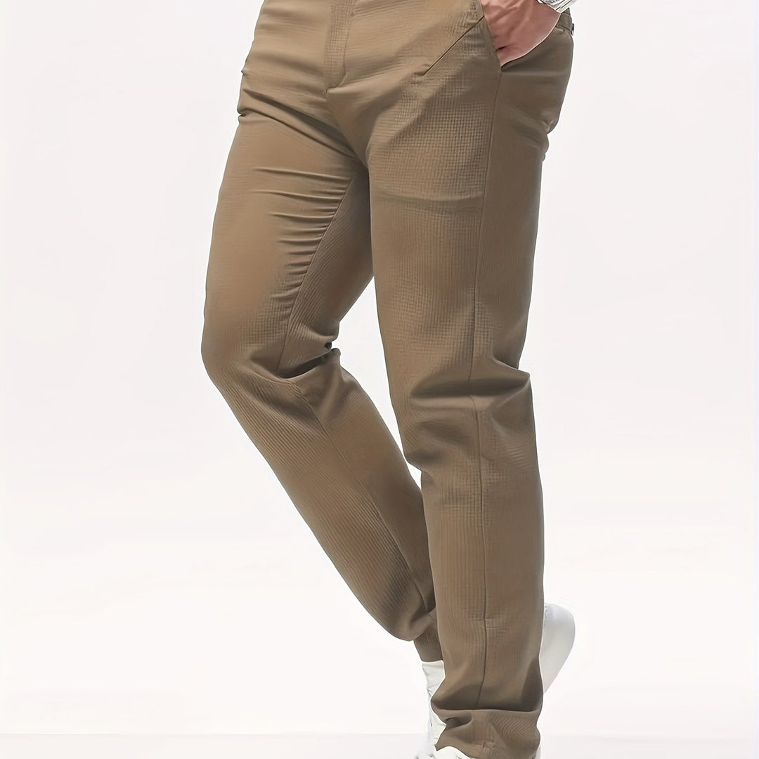 Herrebukse Klassisk Stil Avslappet Passform 1