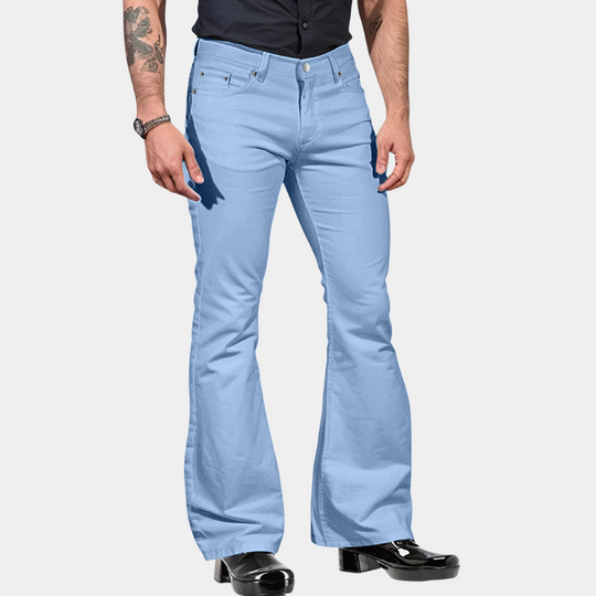 Herrebukser Retro Flared Stil 1