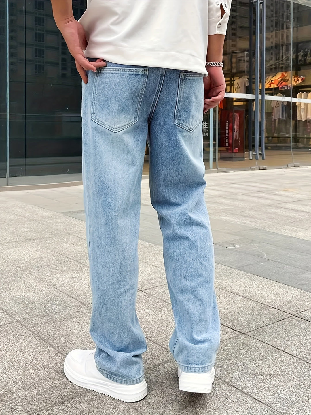 Herrejeans Regular Fit Løs Siluett 2
