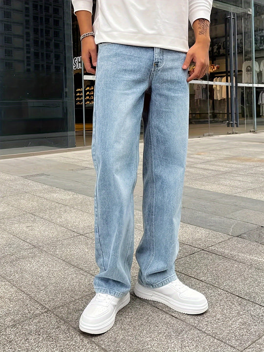 Herrejeans Regular Fit Løs Siluett 3