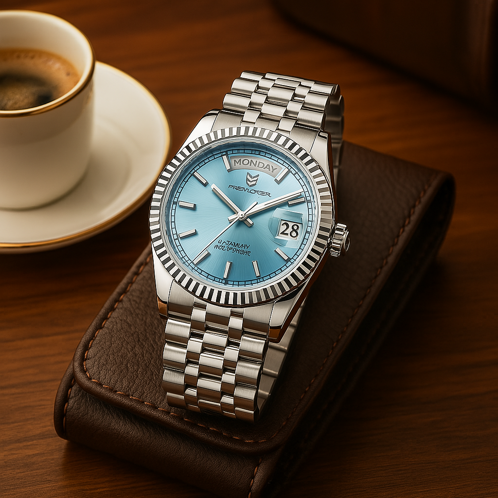 Herreklokke Automatisk Stilren 5