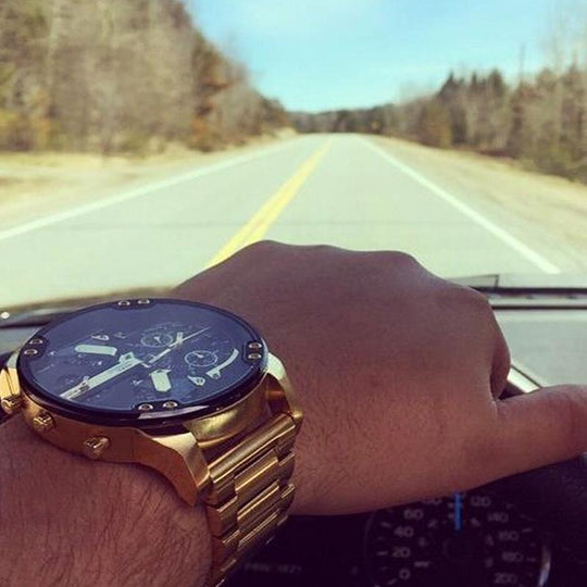 Herreklokke Chronograph Med Robust Design 3