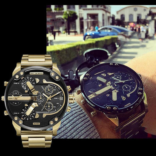 Herreklokke Chronograph Med Robust Design 6