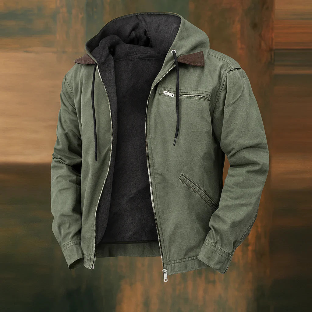 Herren Bomberjakke Vinter Med Moderne Design 3