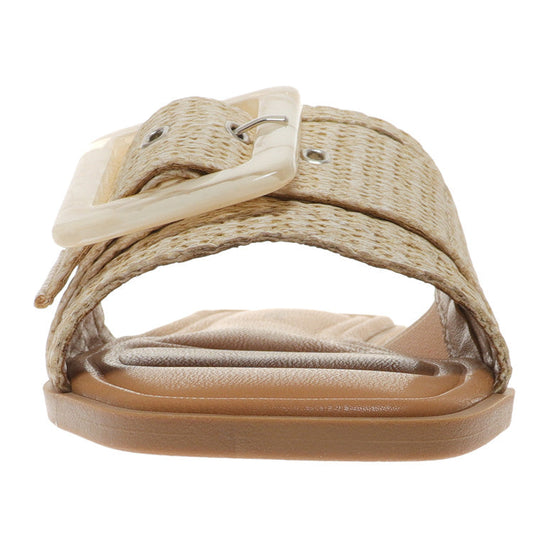 Herresandaler med Spenne i Naturlig Stil 1