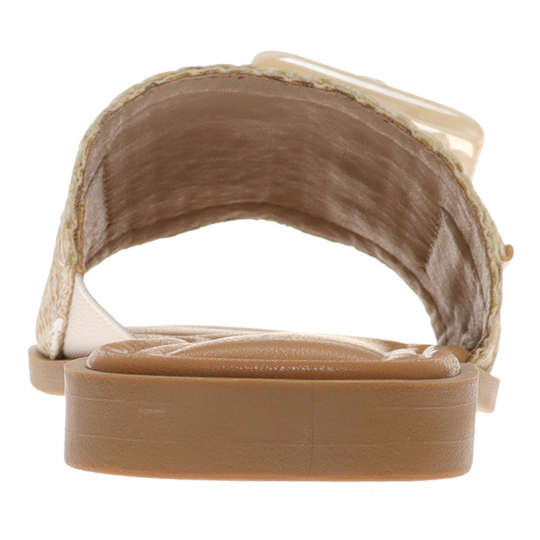 Herresandaler med Spenne i Naturlig Stil 2