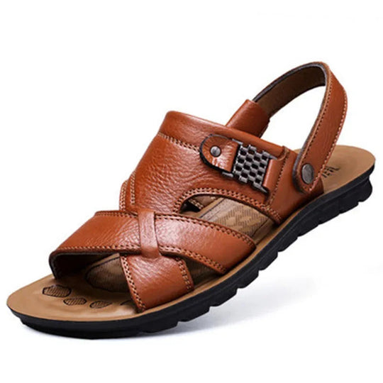 Herresandaler med romersk design 1