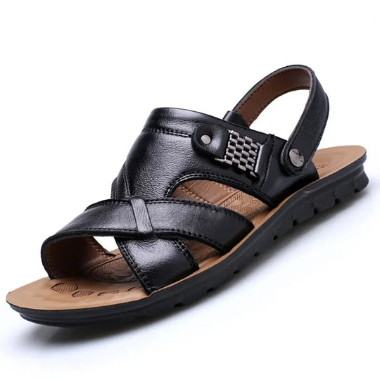 Herresandaler med romersk design 2