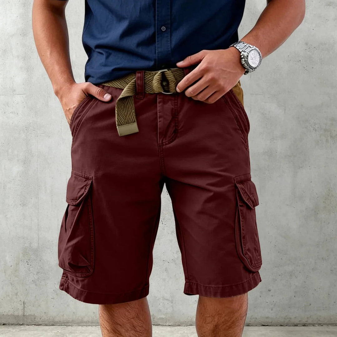 Herreshorts med flerlommet design 1