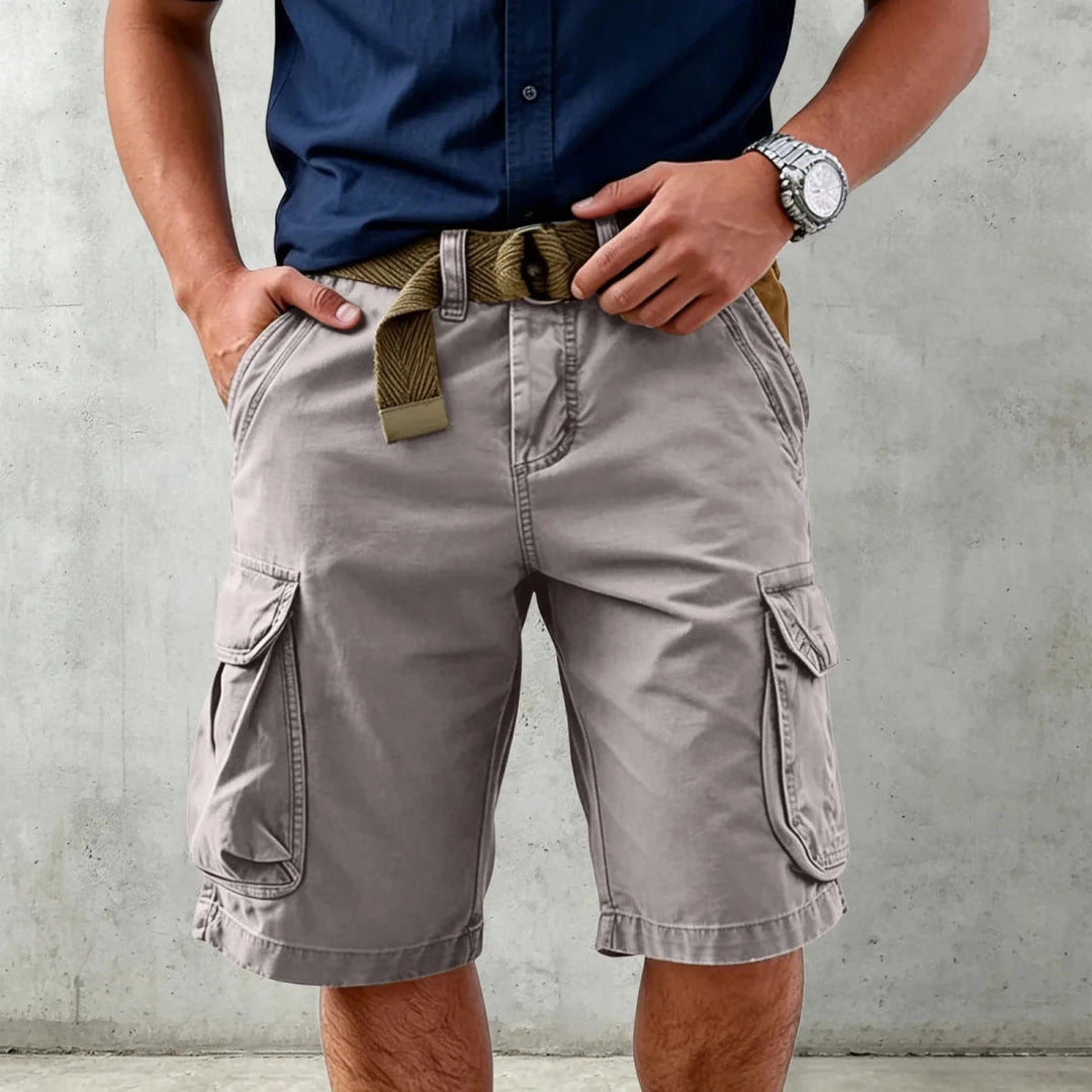 Herreshorts med flerlommet design 2