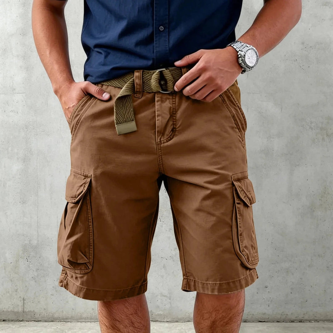 Herreshorts med flerlommet design 3