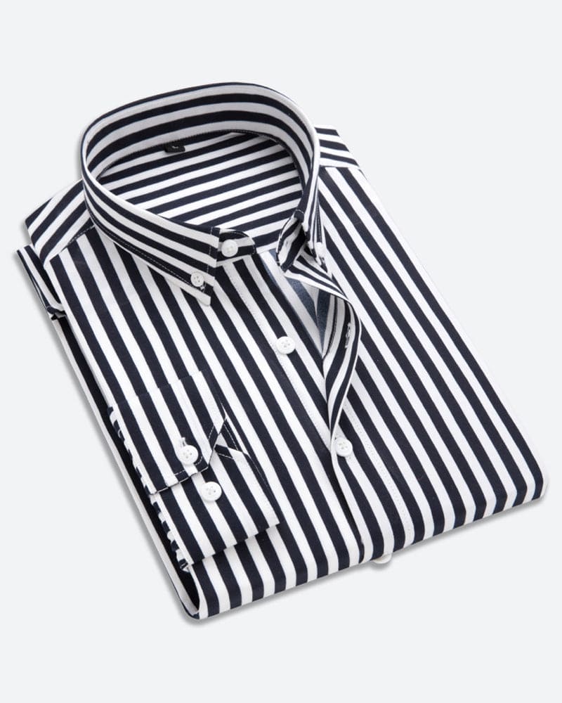 Herreskjorte Stripet Casual 1