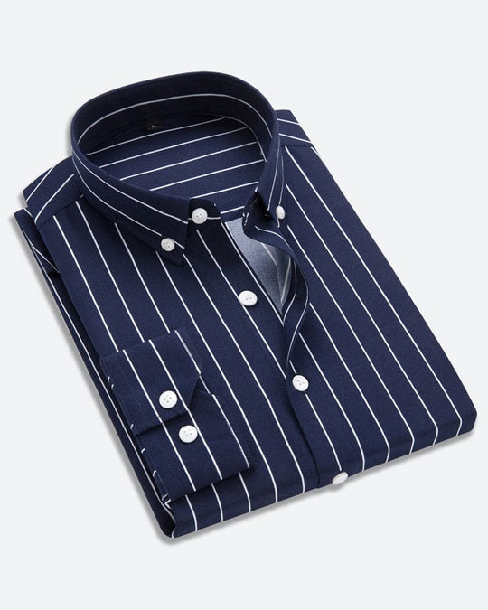 Herreskjorte Stripet Casual 4