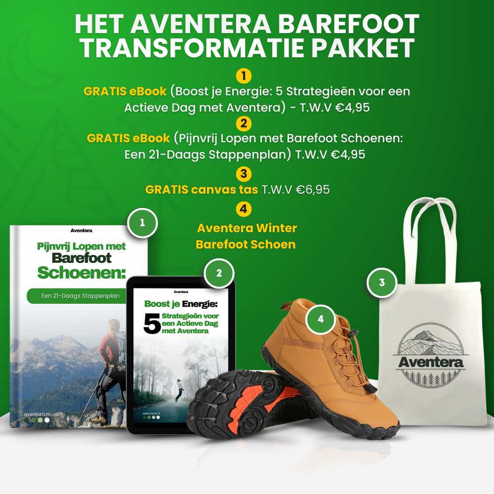Herresko Barfot Antiskli og Vanntett for Vinter 6