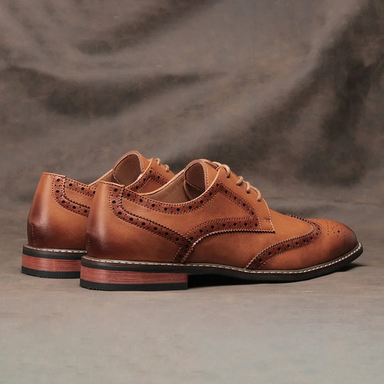 Herresko Lær Brogue Design for Formelle Anledninger 2