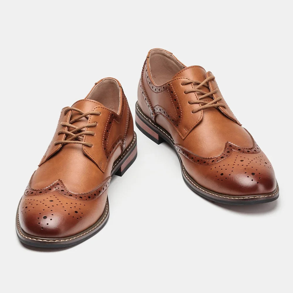 Herresko Lær Brogue Design for Formelle Anledninger 5