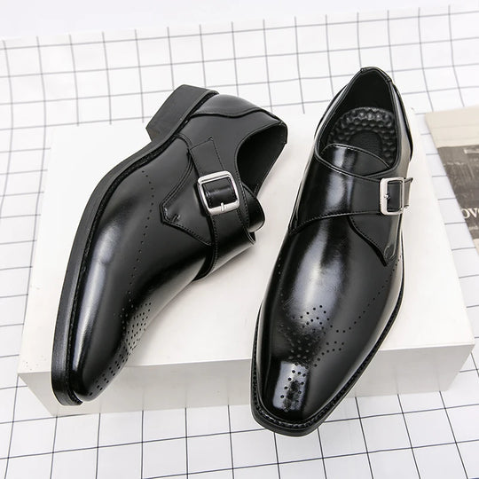 Herresko Loafers Italiensk Stil til Bryllup og Fest 6