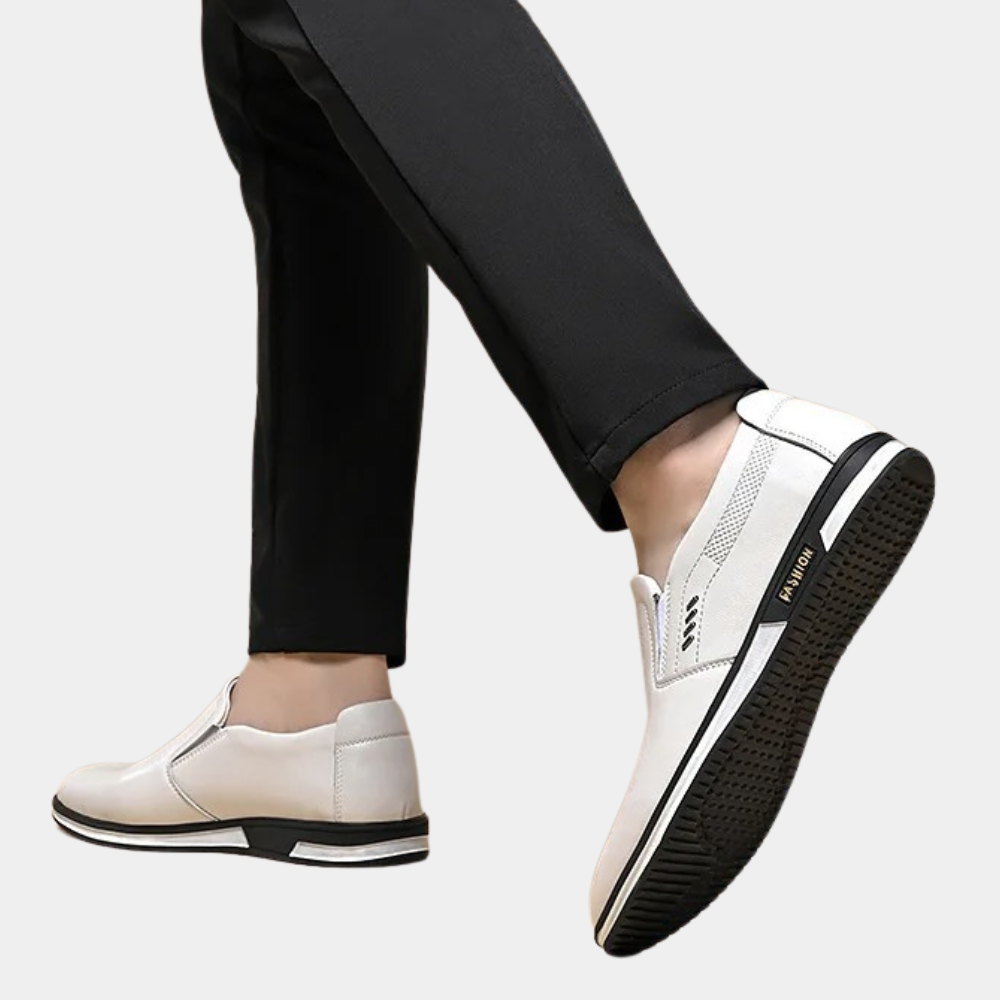 Herresko Loafers i PU-syntetisk Lær 4