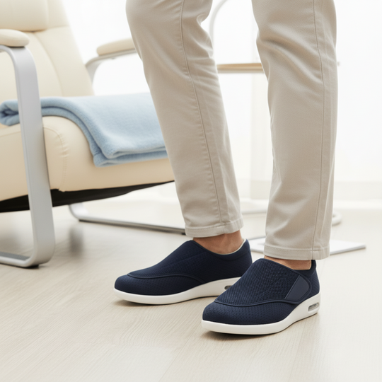 Herresko for Sensitive Føtter Komfortabel Design 2