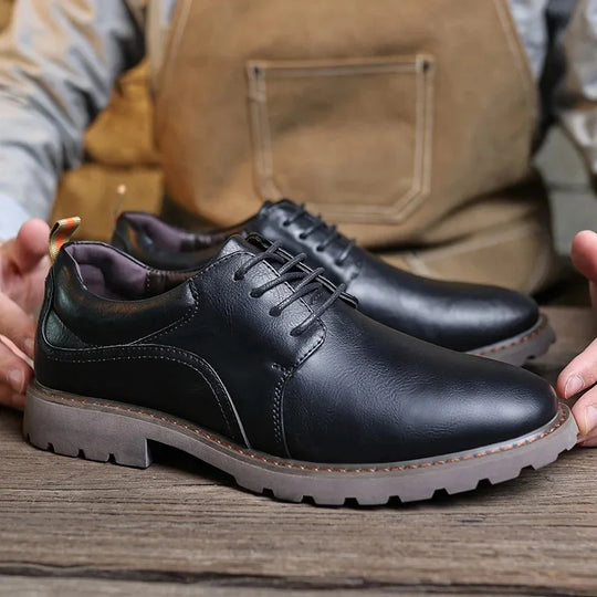 Herresko i Lær for Utendørsbruk, Casual Stil 5