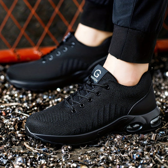 Herresneaker med Stålhette og Sporty Design 6