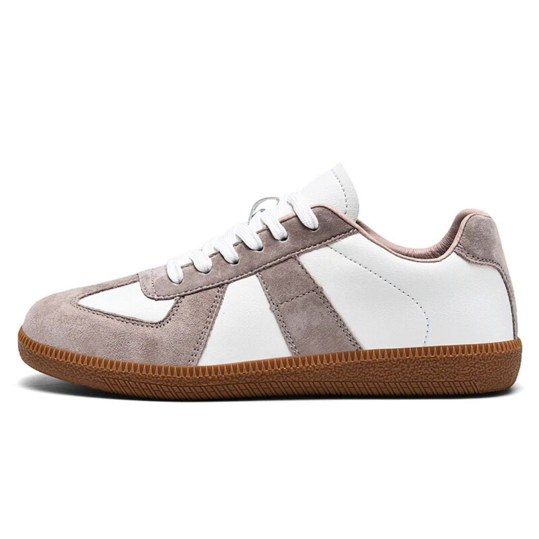 Herresneakers Lær Suede Moderne Design Komfortabel Gummisåle 2