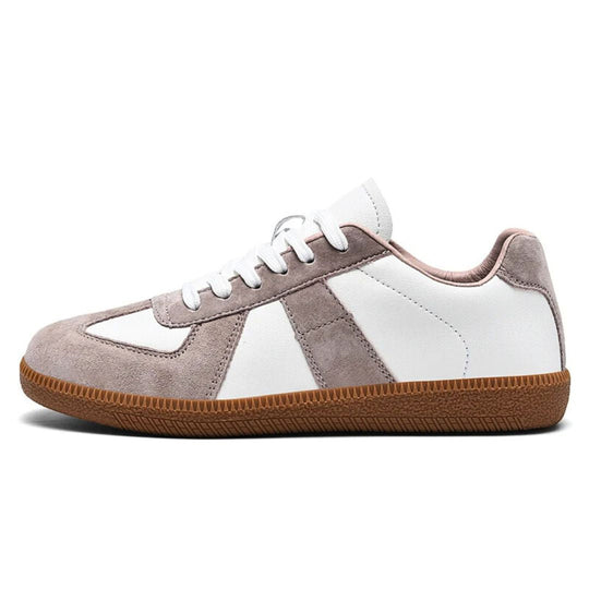 Herresneakers Lær Suede Moderne Design Komfortabel Gummisåle 2