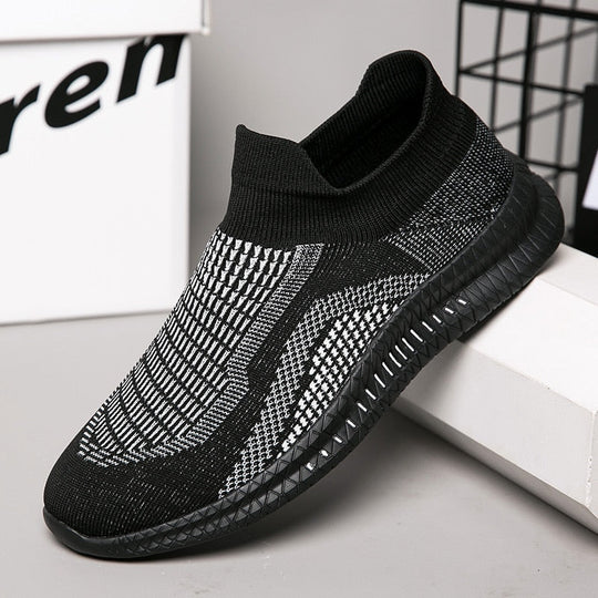 Herresneakers Lettvekt Casual Mesh 1