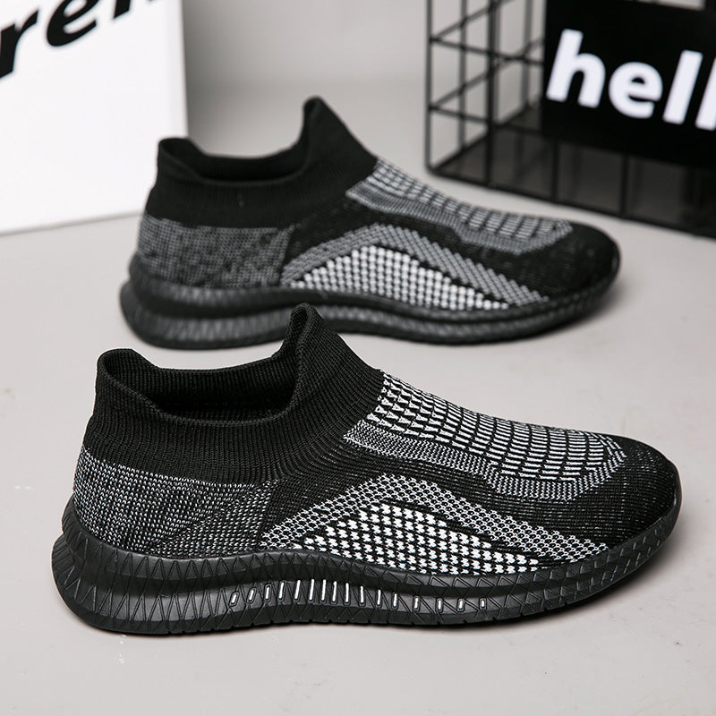 Herresneakers Lettvekt Casual Mesh 6
