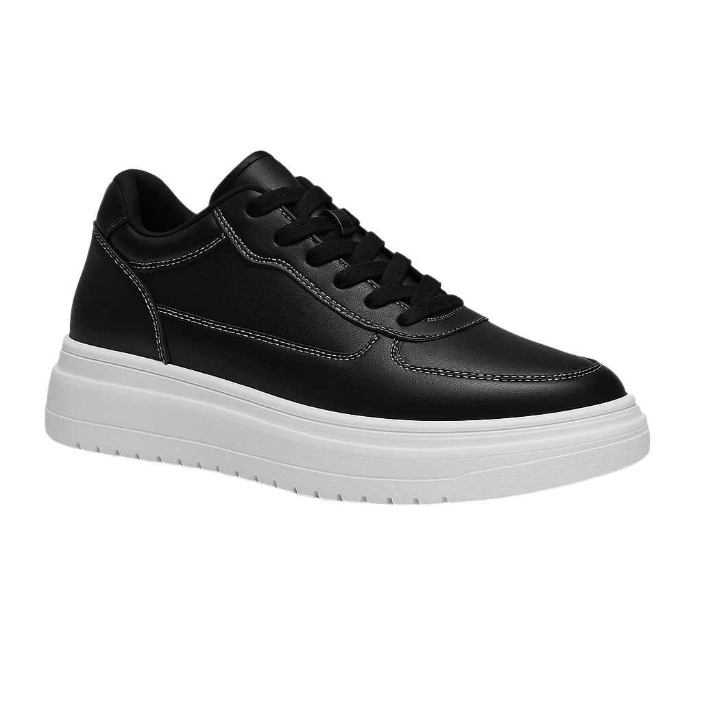 Herresneakers med Skjult Høyde og Minimalistisk Design 0