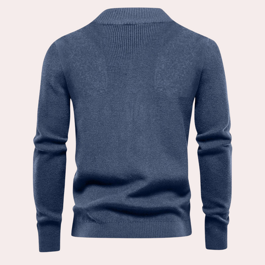 Herresweater Klassisk Strikket 2