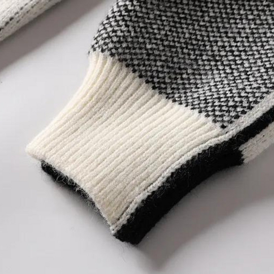 Herresweater i Varm Design med Trendy Detaljer 4