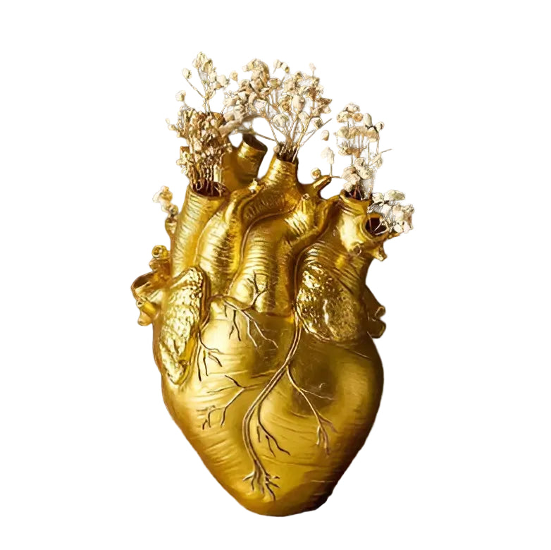 Hjerteformet Vase for Innendørs Dekorasjon 1