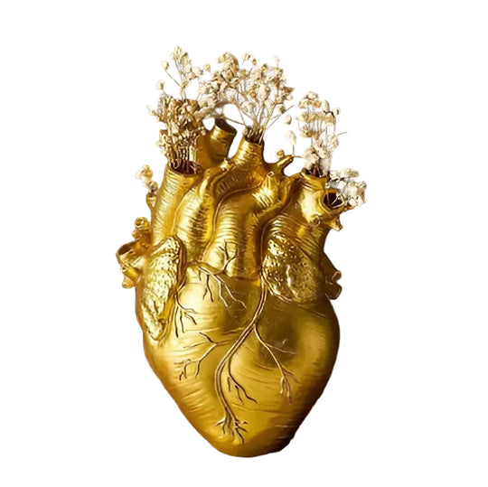 Hjerteformet Vase for Innendørs Dekorasjon 1