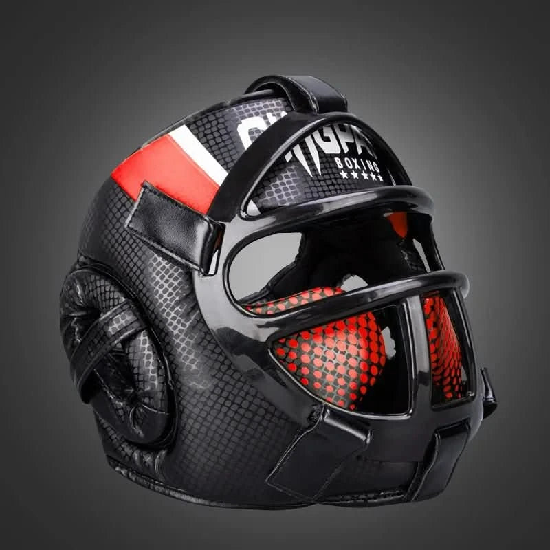 Hodebeskyttelse med Ansiktsmaske for Kampsport 1