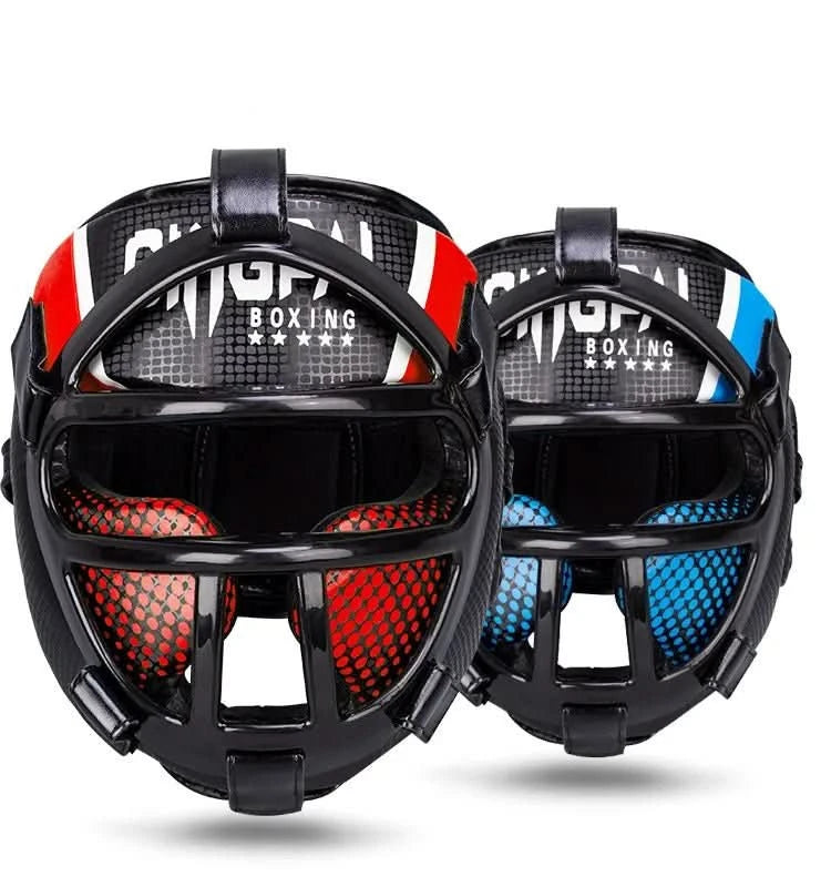 Hodebeskyttelse med Ansiktsmaske for Kampsport 2