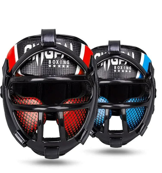 Hodebeskyttelse med Ansiktsmaske for Kampsport 2