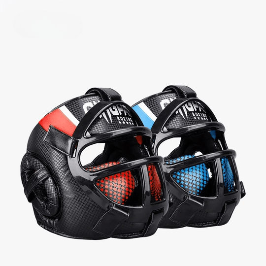 Hodebeskyttelse med Ansiktsmaske for Kampsport 7