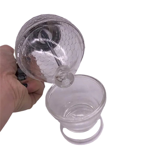 Honningdispenserkrukke med praktisk design 1