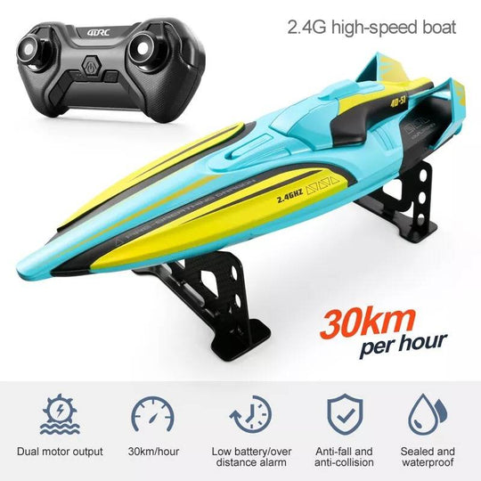 Høyhastighets RC-båt med Dobbeltmotor 3