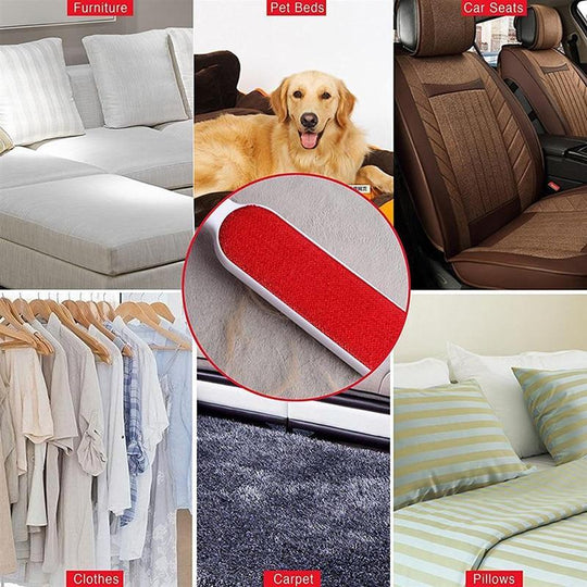 Hunde- og Kattehårfjerner Magnetisk Børste Dobbeltsidig 6