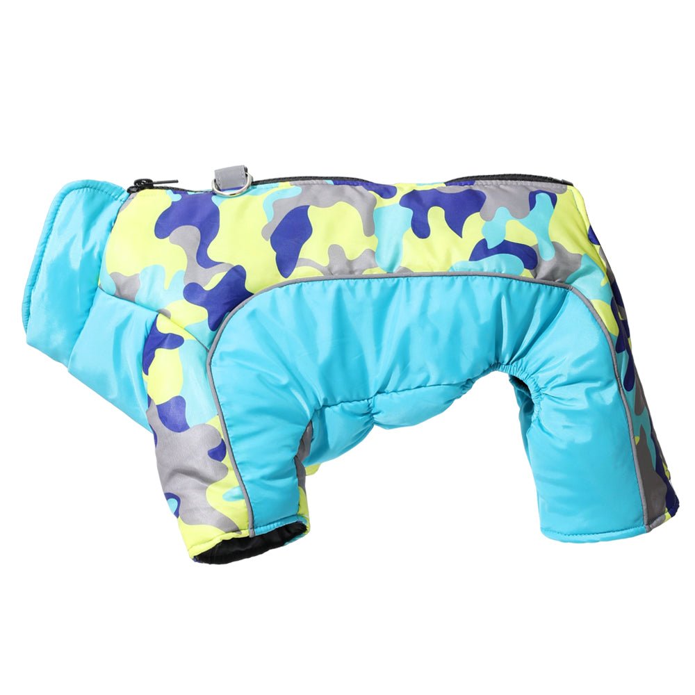 Hunde Vinterjakke Vanntett med Refleksstriper 10