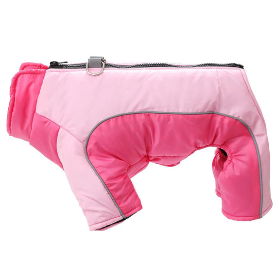 Hunde Vinterjakke Vanntett med Refleksstriper 11