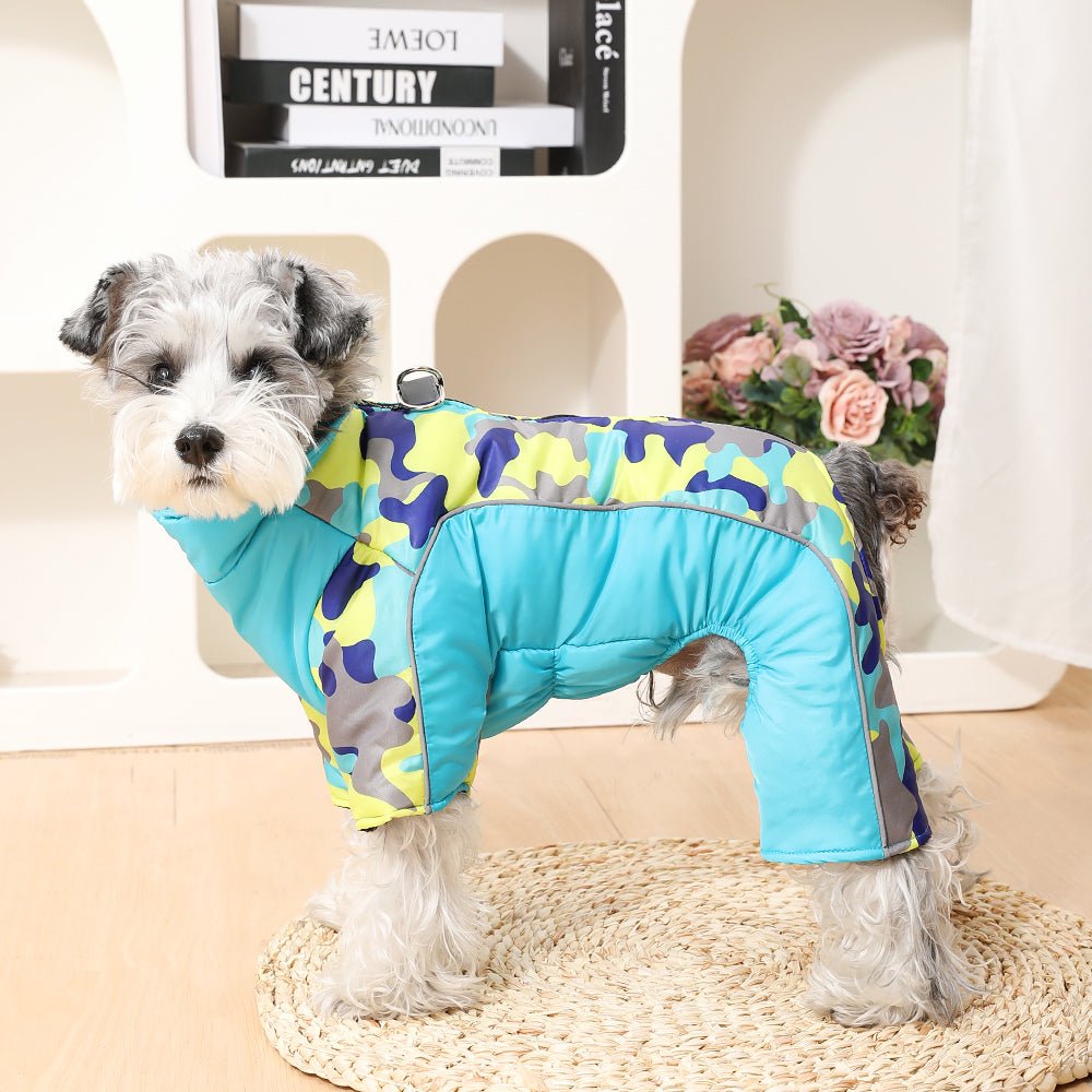 Hunde Vinterjakke Vanntett med Refleksstriper 2