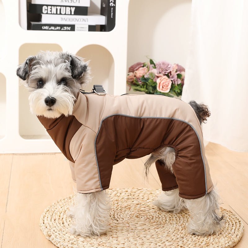 Hunde Vinterjakke Vanntett med Refleksstriper 5