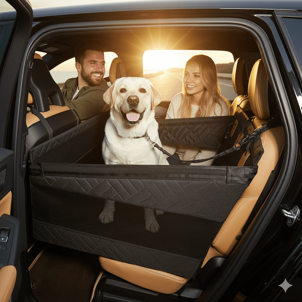 Hundematte for Bil Med Minne-Skum Vanntett Design 1